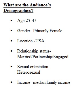 Audience Analysis Assignment